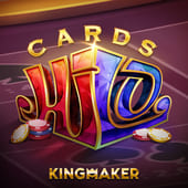 Cards Hi Lo cards game at Queen PH